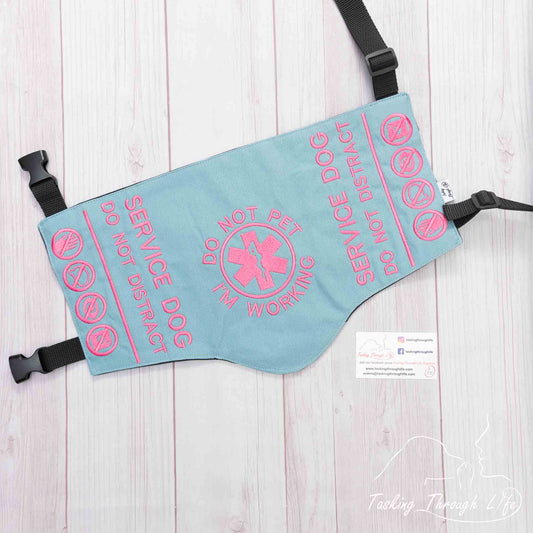 Premade Medium SERVICE DOG - (Q7)
