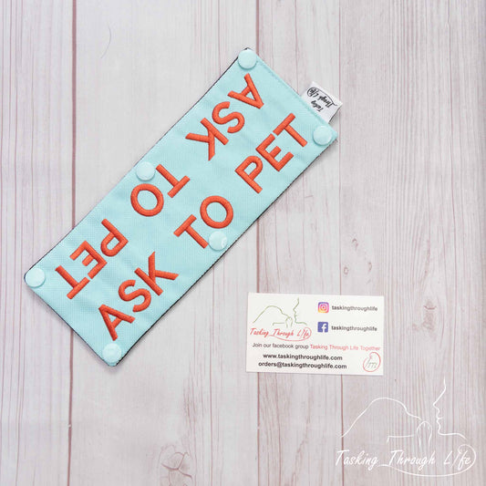 Ask To Pet Leash Wrap - R96