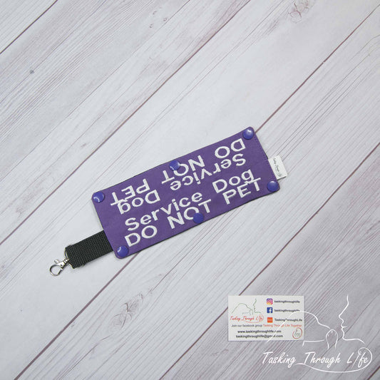 Service Dog Do Not Pet Leash Wrap - R15