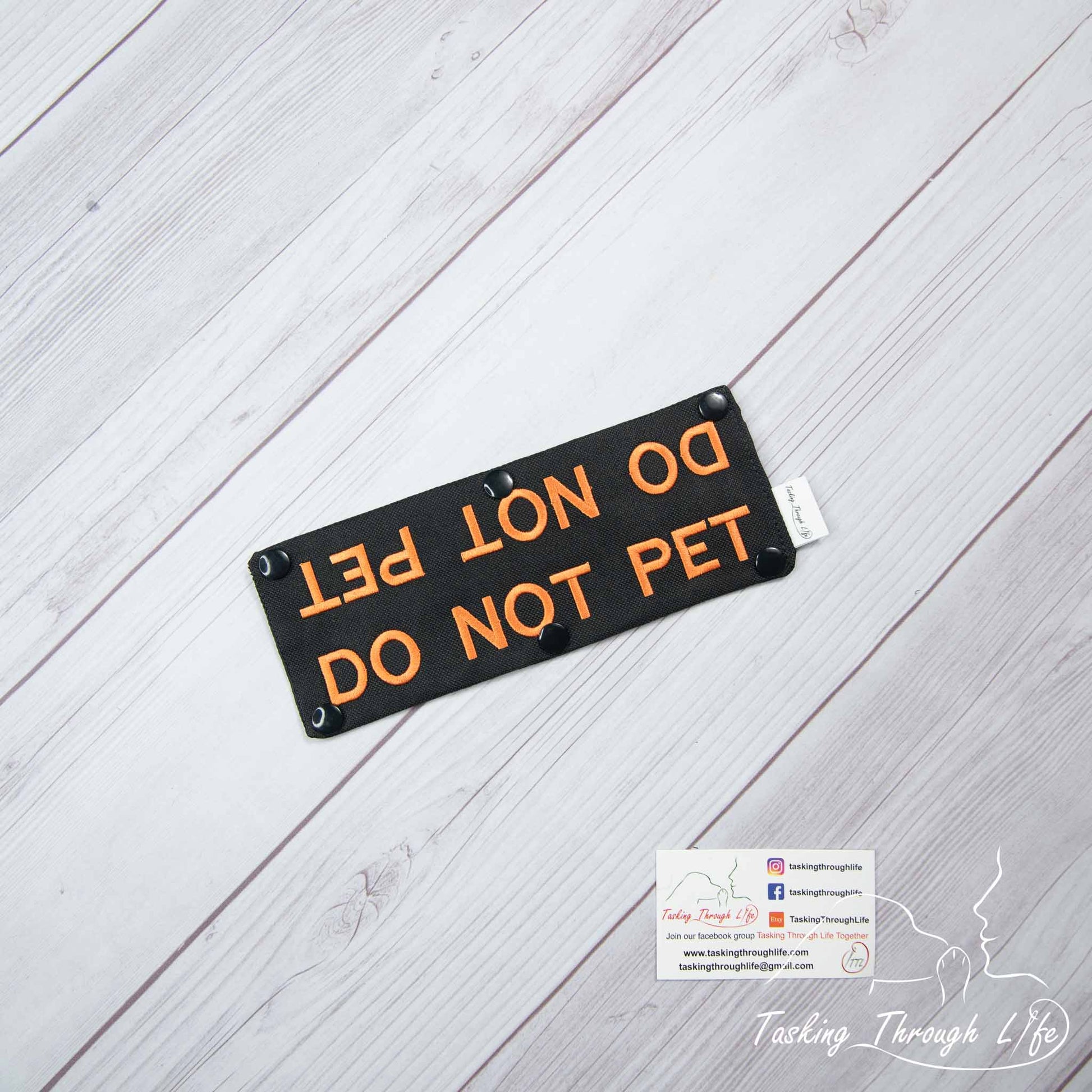 Do Not Pet Leash Wrap R22 Tasking Through LIfe
