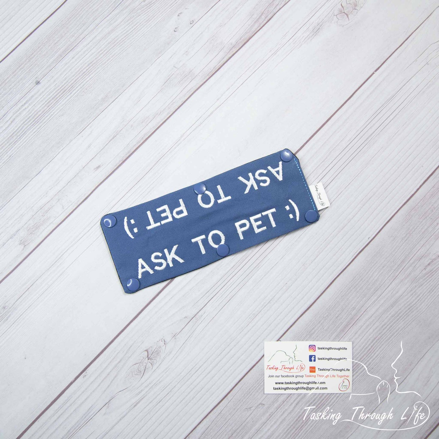 Ask to Pet Leash Wrap - R27