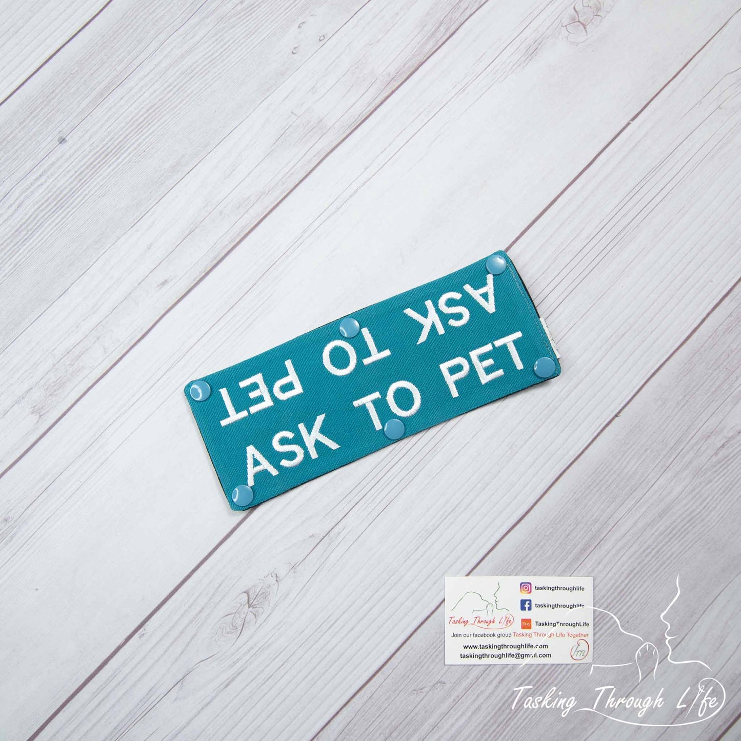 Ask to Pet Leash Wrap - R9