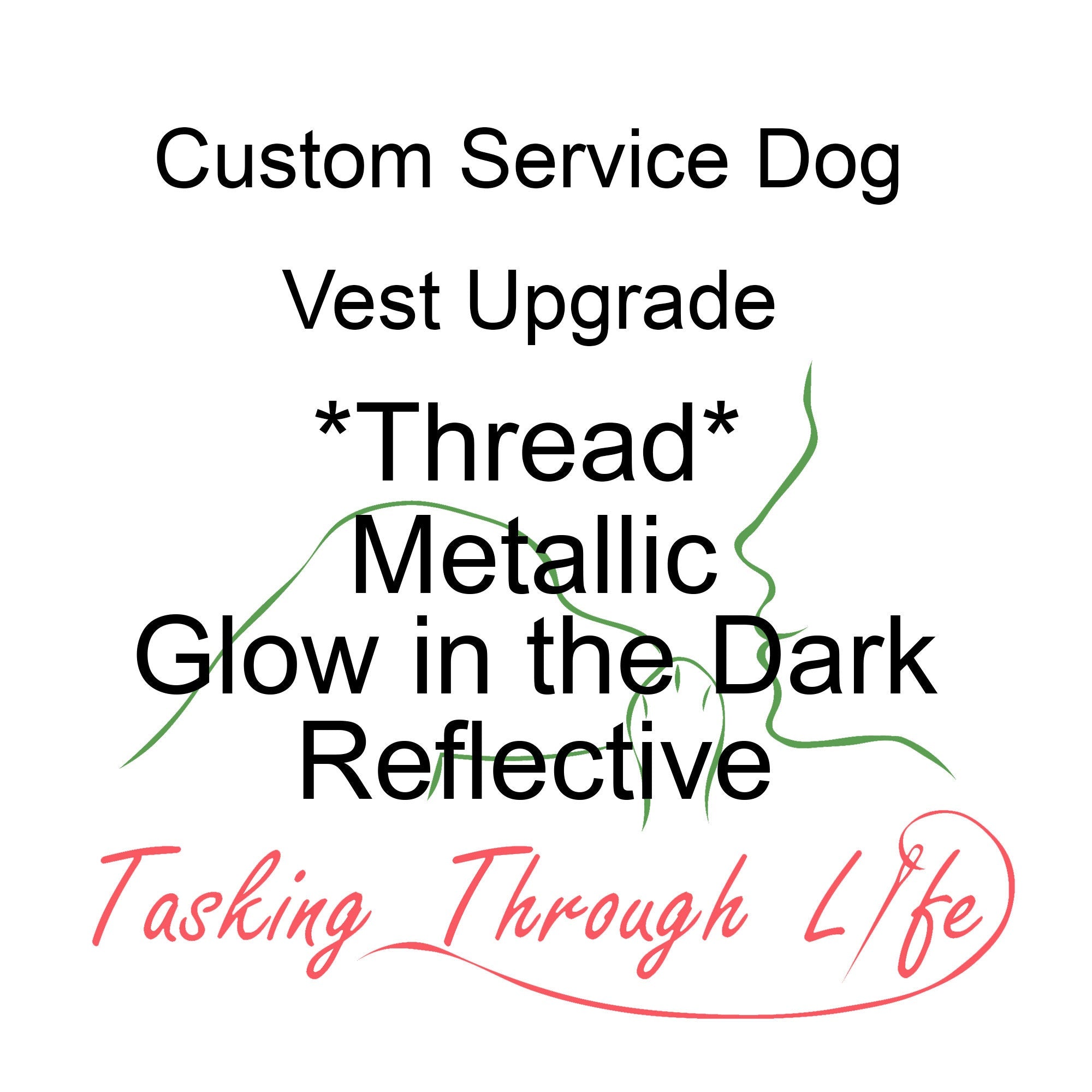 Thread Upgrade, Metallic Thread, Glow in the Dark, Reflective Thread ...